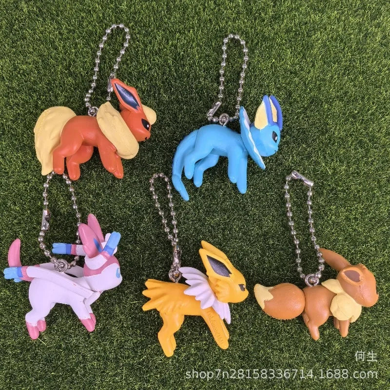 Pokemon Blind Box Toys Cute Cartoon Figure Charizard Eevee Doll Model Pendant Toys Collect Ornaments