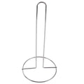 1Pcs New One-handed Tear Roll Paper Towel Holder Vertical Free Standing Napkins Rack Black/Silver Tissue Stand