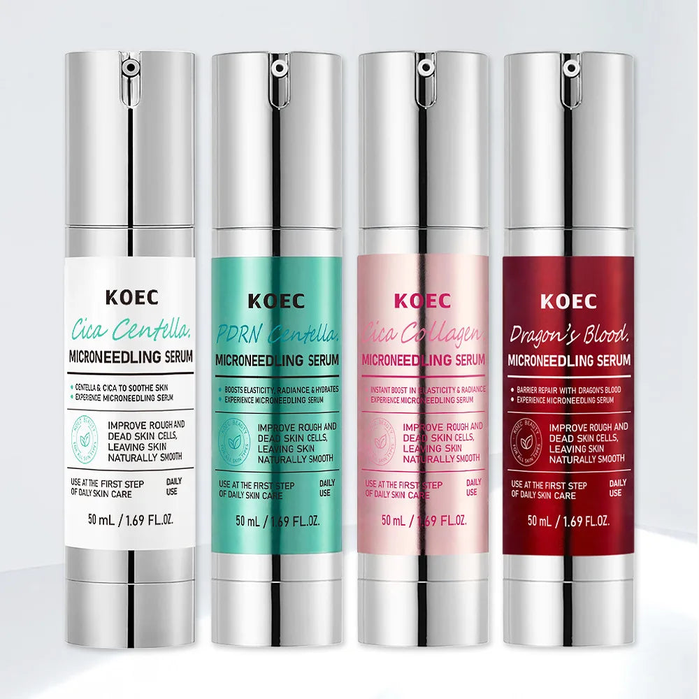 50ml KOEC PDRN Centella Microneedling Serum Moisturizing Brightening Smoothing Firming RefRefining Texture Glutathione Skin Care