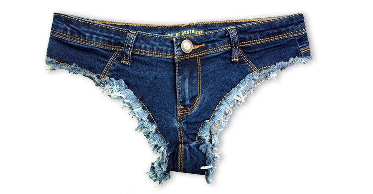 Women's Hot Mini Denim Shorts Women Low Waist Summer Jeans Short Fashion Club Beach Skinny Shorts