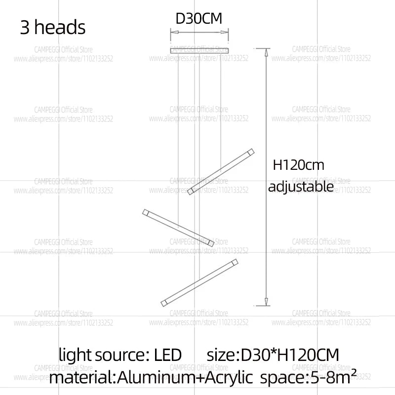 Modern Chandelier Luster Lights For Stair Hall Dining Living Room Duplex Building Indoor Lighting Fixture Staircase Chandelier