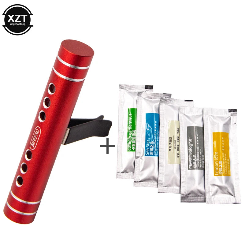 Car Air Vent Perfume Air Freshener Flavoring Smell Aroma Car Perfumes Air Freshener Parfum Car Accessories