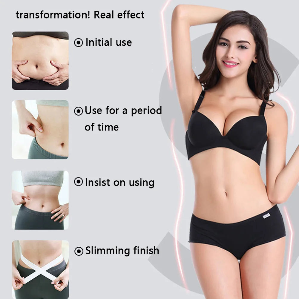 Rechargeable Body Slimming Machine Waist Belt Waist Fitness Massager Weight Loss and Body Shaping Instrument Constipation Relief