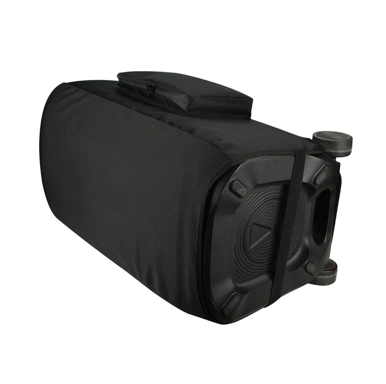 For JBL PARTYBOX STAGE 320 Speaker Case Double Pocket Nylon Mesh Sound Cover