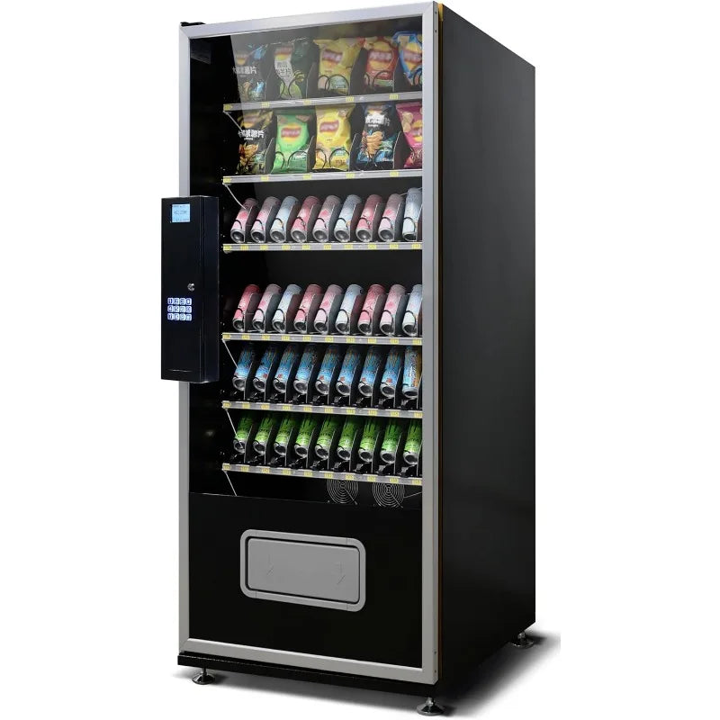 Customized Cashless Extra Large Refrigerated Combo Vending Machine with Nayax VPOS Touch Card Reader