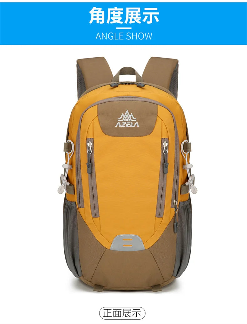 Outdoor Hiking Backpack for Women and Men Nylon Waterproof Travel Backpacks High Quality Mountaineering Camping Sports Bag