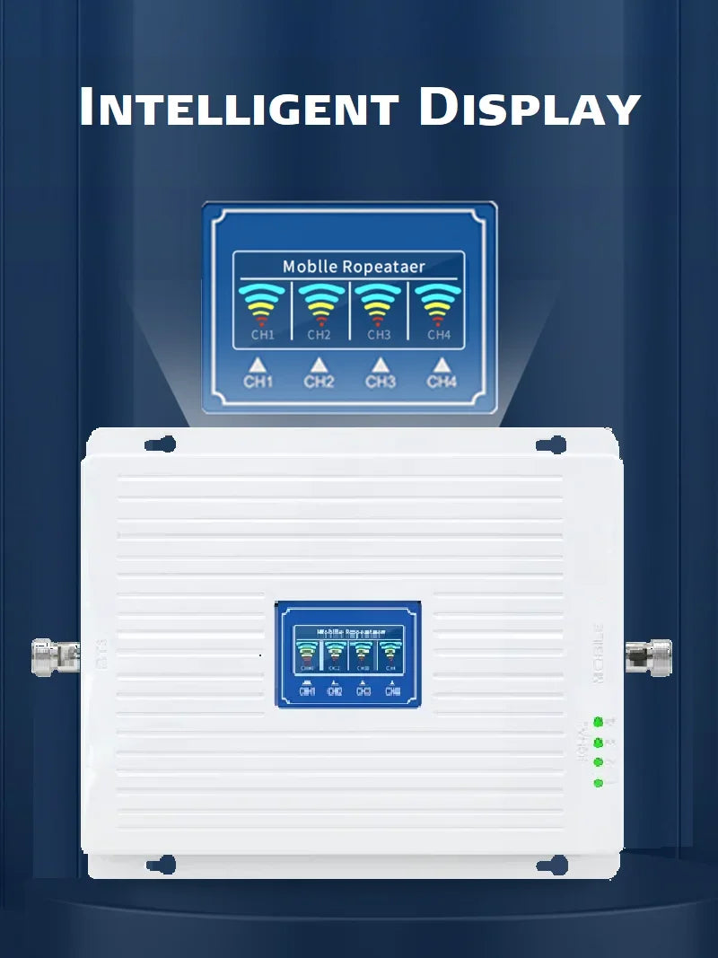 HWATEL 3 Day KSA No Tax Cellular Mobile Device Communication Antenna 900 1800 2100 Extender Repeater