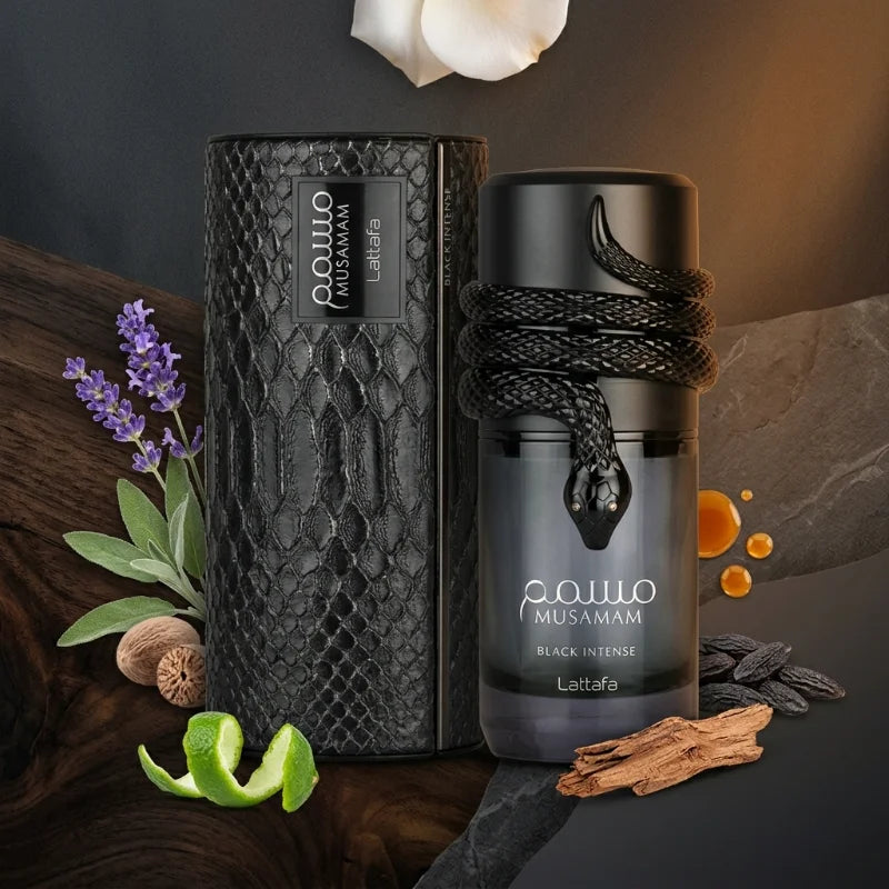 100ml Eau De Parfum Men's Fragrance Woody Aromatic Saffron Lavender Cedar Amberwood Incense Tonka Bean Sandalwood Long Lasting