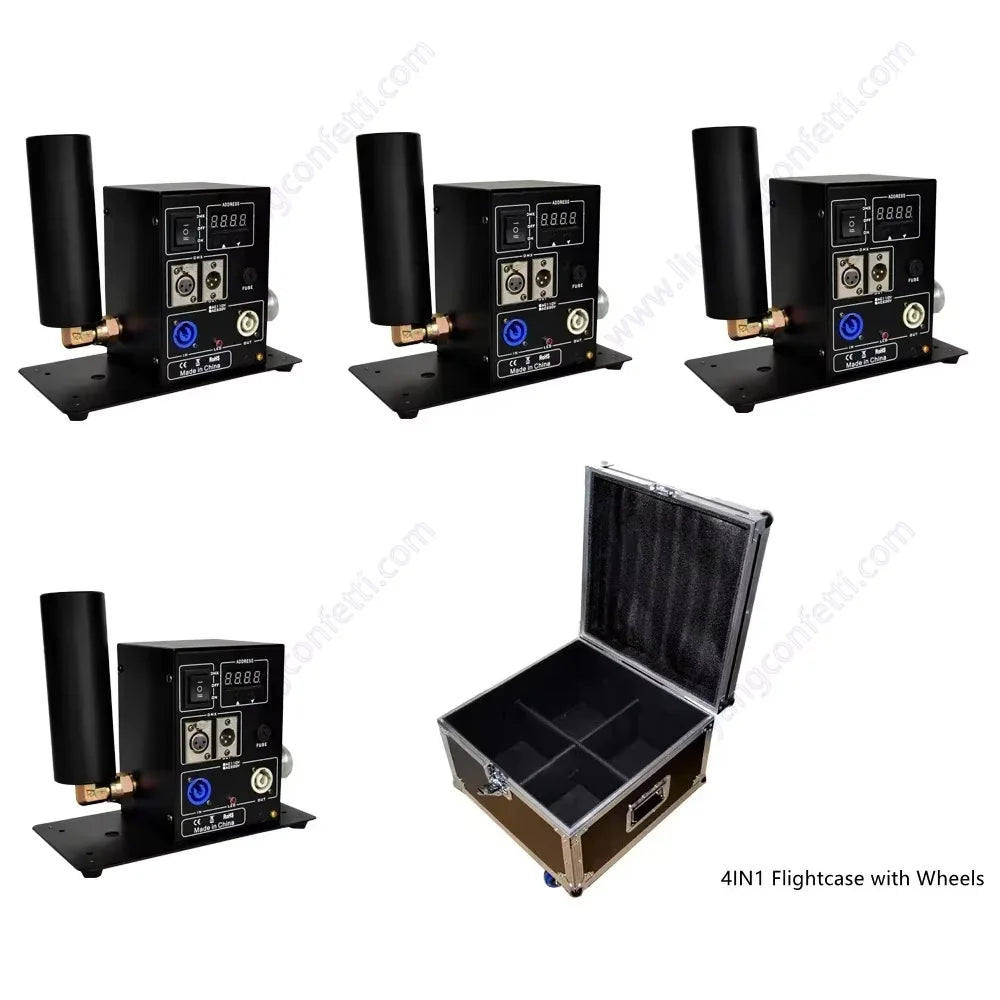 High Power Stage Wedding Effect CO2 Jet Machine 100W DMX512 Control CO2 Smoke Machine Co2 Effect Fog Smoke for Event Party Club