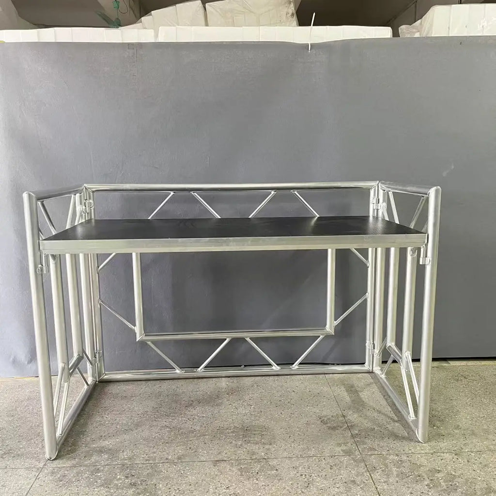 Aluminum Alloy Folding Mobile Booth Truss Flexible Stage Display Stand