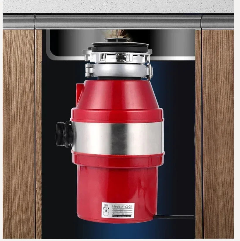 220V Food Waste Disposer Kitchen Sink Household Garbage Processor for Food Scraps FB