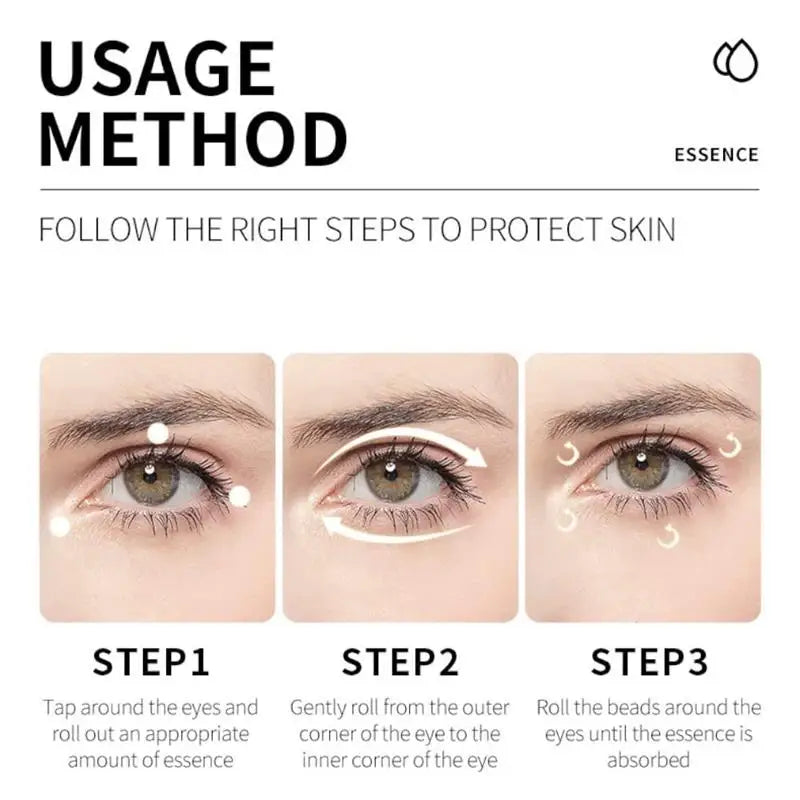 Snail Mucin Eye Cream Stick Wrinkle Removing Lightening Dark Circle Remove Eye Bag Anti-Puffiness Firming Fade Fine Lines