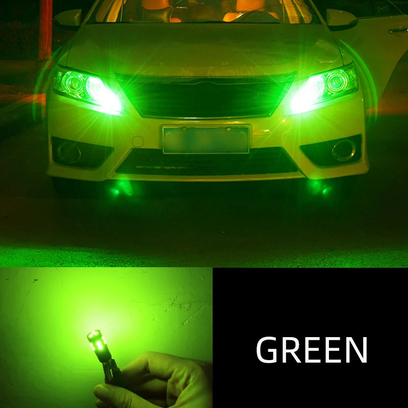 2×T10 W5W LED Clearance Parking Side Marker Lights Bulbs No Error For Suzuki Alto Baleno Celerio Grand Vitara Ignis 1/2/3 Jimny