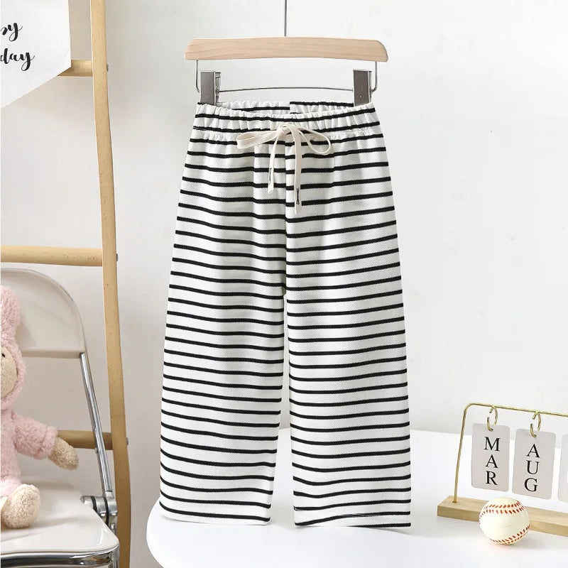 Summer Kids Pnats Children Korean Mosquito Proof Pants for Boys Girls Baby Casual Outwear Pants Sports Pants Teen Girls Clothing