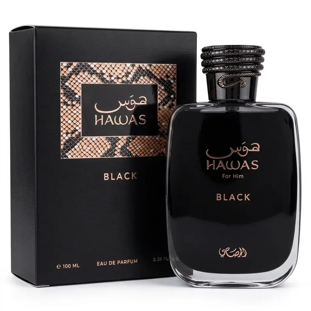Rasasi Hawas Perfume Spray Ice Verde Thunder Lava Gold Eclat Kobra Long Lasting Eau de Parfum Scent For Men Women