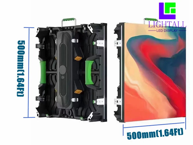 Hot Sale LED Screen Outdoor P3.9 Led Advertising Billboard 500x500mm Led Display Panel Rental