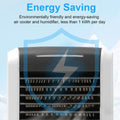 A70Z Fafa】Portable Air Conditioner,Mini Personal Evaporative Air Cooler Desk Fan