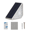 Solar Step Lights Outside 10 LEDs Solar Stair Lights Outdoor Waterproof Security Wall Motion Sensor Lamp For Garden Stair Patio