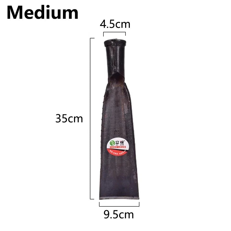 1Pcs Pit Digging Shovel Hand-forged Artifact Tool For Digging Tree Planting Soil Sample Digging Shovel Electric Pole Hole Shovel