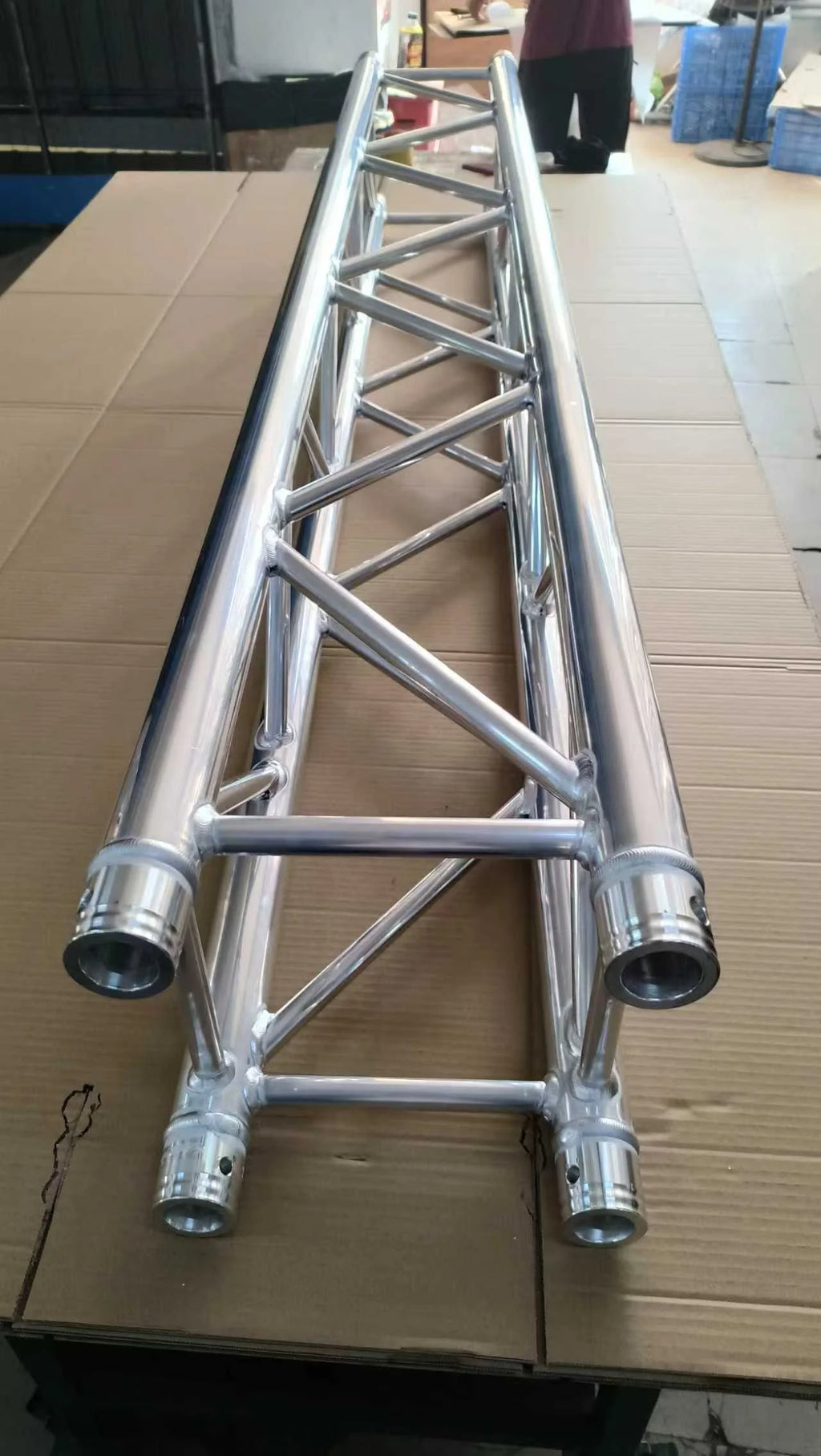 6082 T6 Aluminum Square Truss 290mm Modular F34 Stage Structure Heavy Duty Rigging for DJ Events Exhibitions