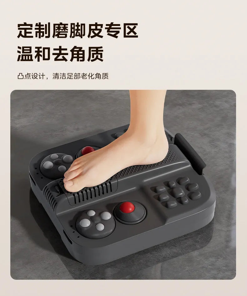 Tall, deep foot bath tub with sterilization, heating, constant temperature, home use, massage, electric foot bath basin - a gift