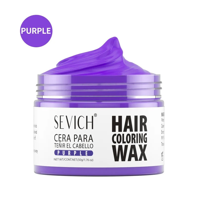 SEVICH Fashion One-Time Hair Color Wax Styling Temporary Dye Cream Gel Mud Pomade For Beards Eyebrow Easy To Wash Hair Dye Wax