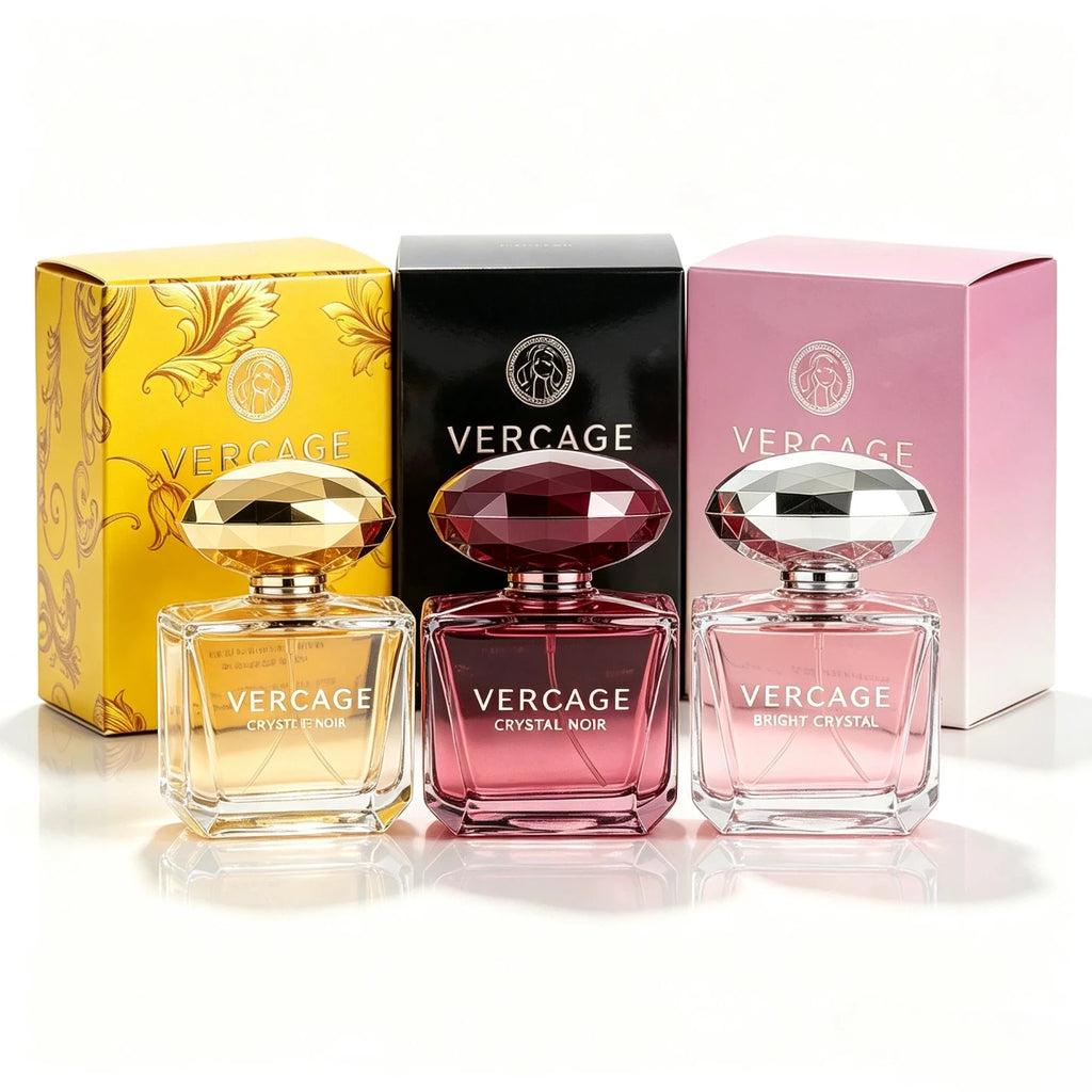 Luxury JEAN MISS Perfume for Women, Elegant Teardrop Bottle with Crystal Diamond Cap, Romantic Floral Long Lasting Eau de Parfum