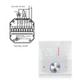 EU 24V 220V WIFI Smart Air Conditioner Thermostat Temperature Controller for Cooling Heating Programable Thermostatic Valve
