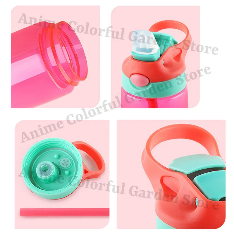 Sprunki Fashion Water Cups with Draw for Boys Girls Anime Outdoor Fashion Cup Students Portable Sports Water Bottle Kids Gifts