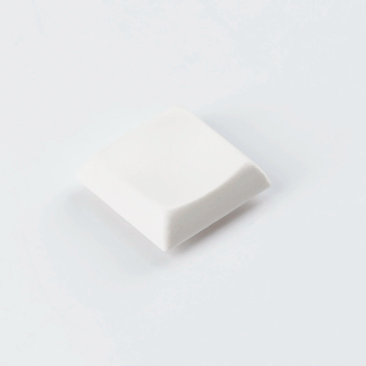 YMDK Square Round 1u Low Profile Blank Black White Keycaps PBT Material DIY for 1350 Switches Mechanical Keyboard