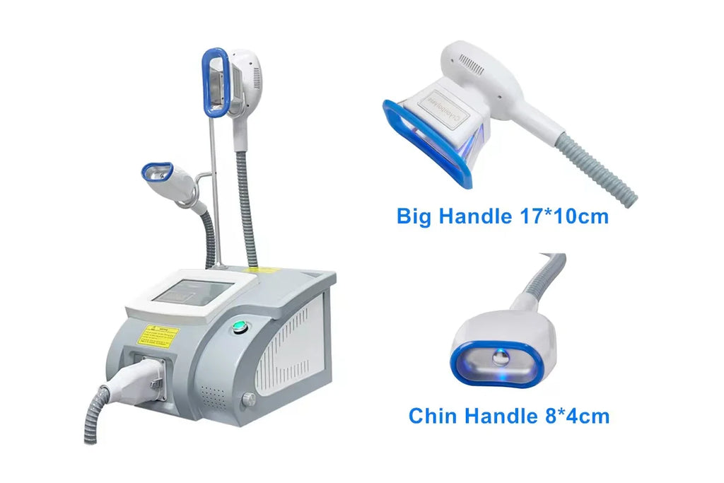 Portable 360 Cooling Sculpting Machine - Body Slimming Weight Loss Fat Freezing 3-in-1 Cellulite Removal with Vacuum Cavitation