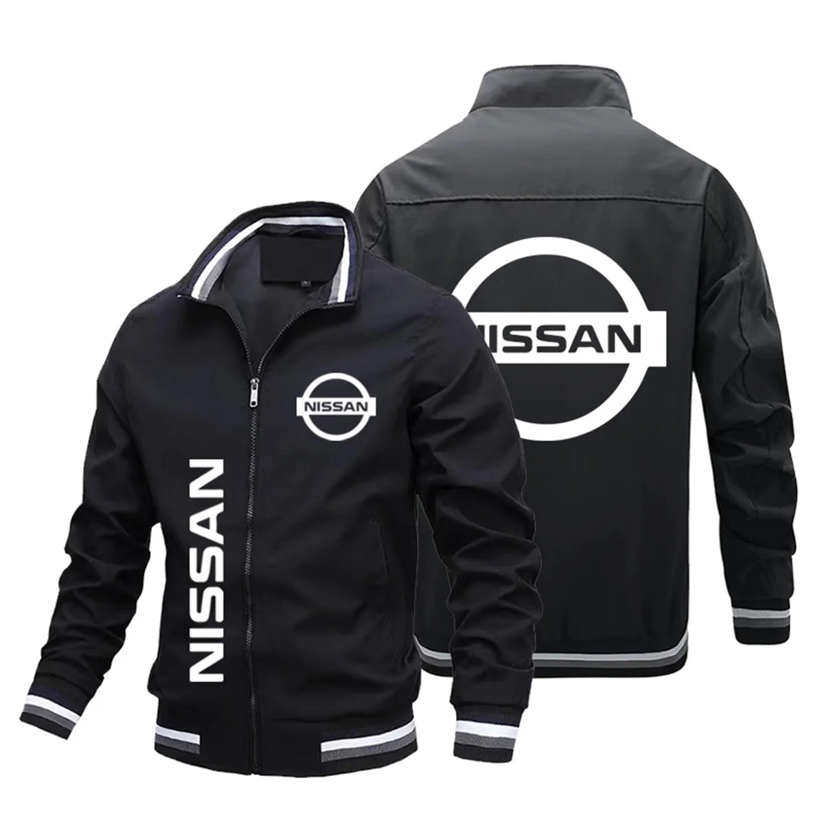 2025 Nissan Men's Motorcycle Jacket, Autumn/Winter Style Casual Baseball Men's Jacket, Outdoor Sports Cycling Jacket