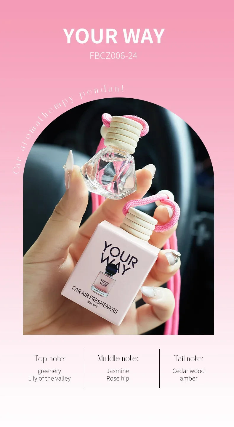 Perfume Car perfume, a car fragrance used for car interior accessories, a long-term car air freshener, keep charming and fresh