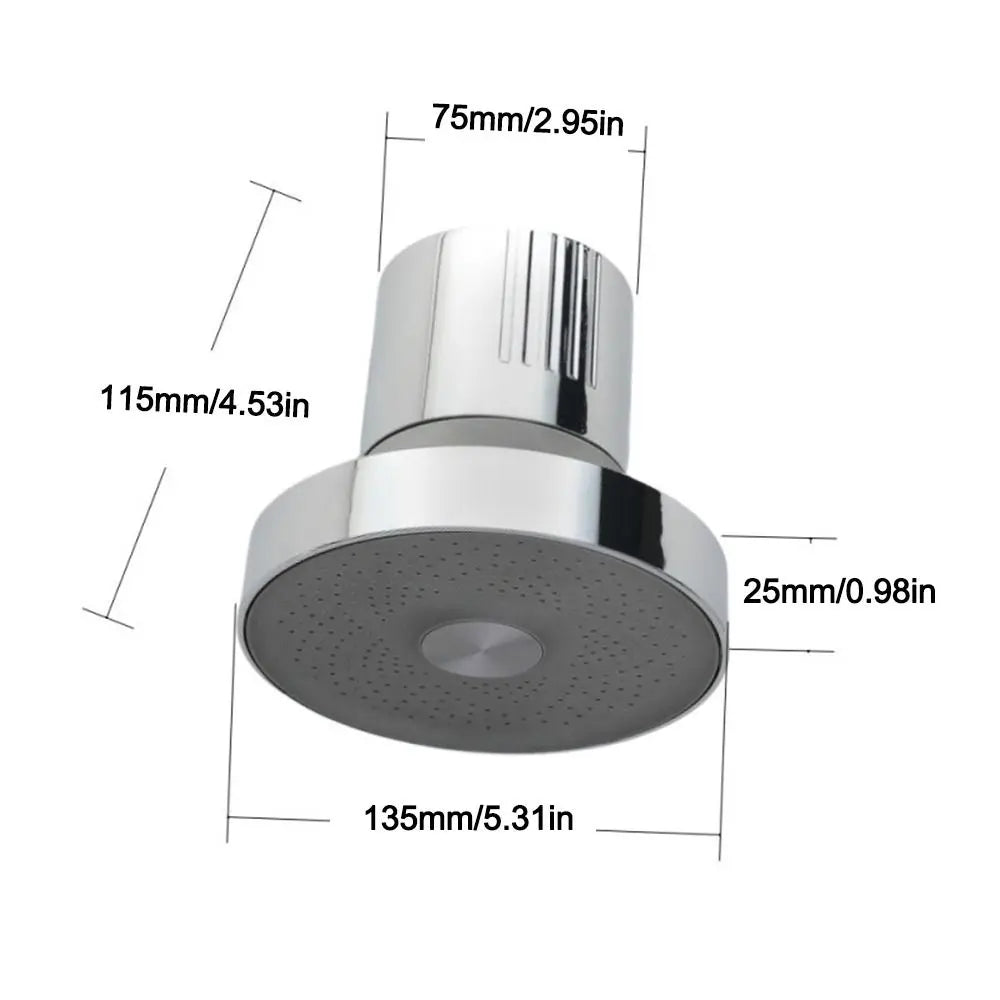 Pressurized Healthier Hair Filtered Shower Head Protect Hair Removes Chlorine Shower Filter Reduce Hair Shedding