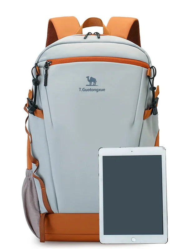 Men's Outdoor Large Capacity Backpack Travel Bag Women's Casual Hiking Bag Waterproof Lightweight Double Shoulder Bag