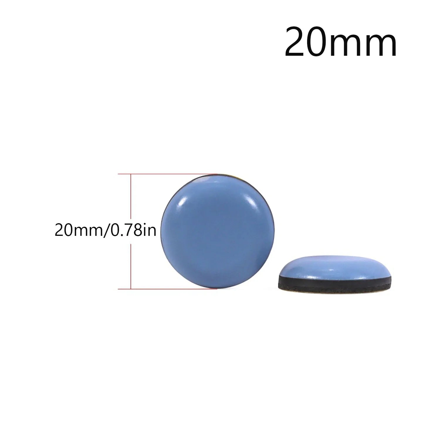 4~16pcs Feet Gliders Sliding Pads Home Furniture Sliders Furniture Gliders PTFE  Floor Mover Pads For  Household Hardware