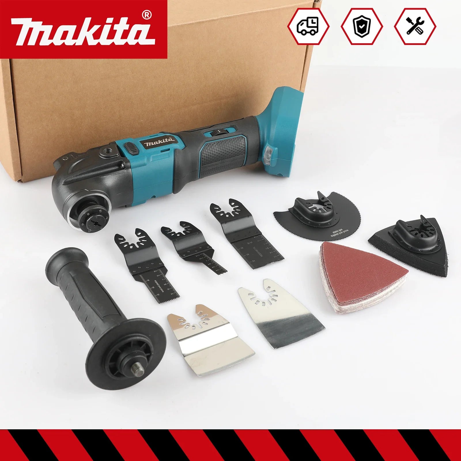 Makita DTM51 Cordless Grinding Machine, Edge Trimming Machine, Brushless Grooving Machine, Electric Shovel, Makita 18V Battery