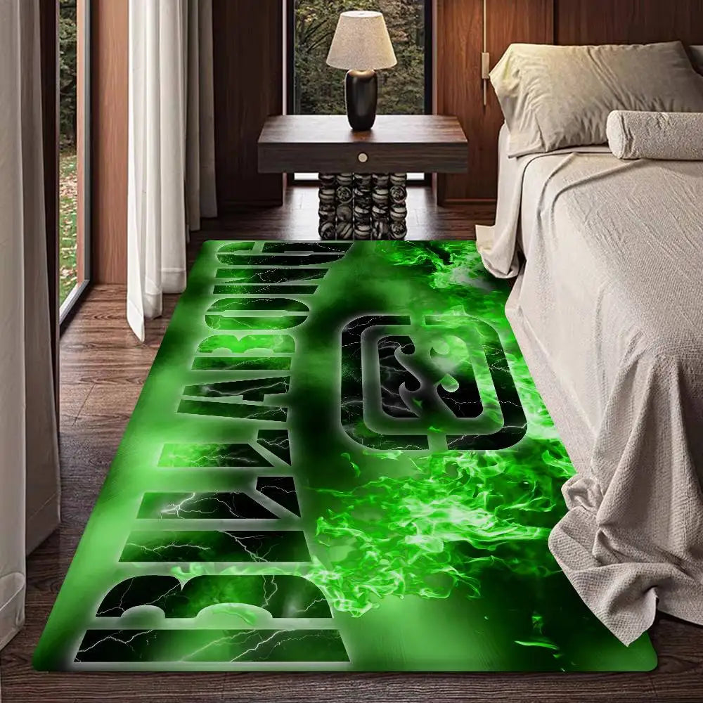 Fashion Billabongs Anime Room Mats Cheaper Anti-slip Modern Living Room Balcony Printed Modern Home Decor