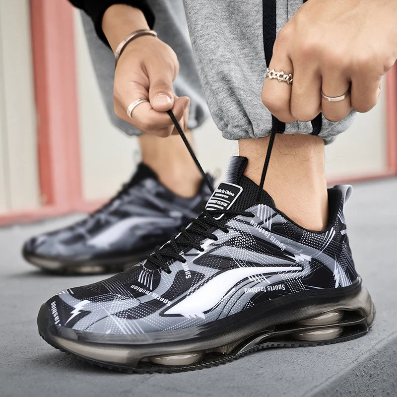 Men Shoes Comfortable Sneakers Breathable Running Shoes For Men Mesh Tenis Sport Shoes Waling Sneakers 2024