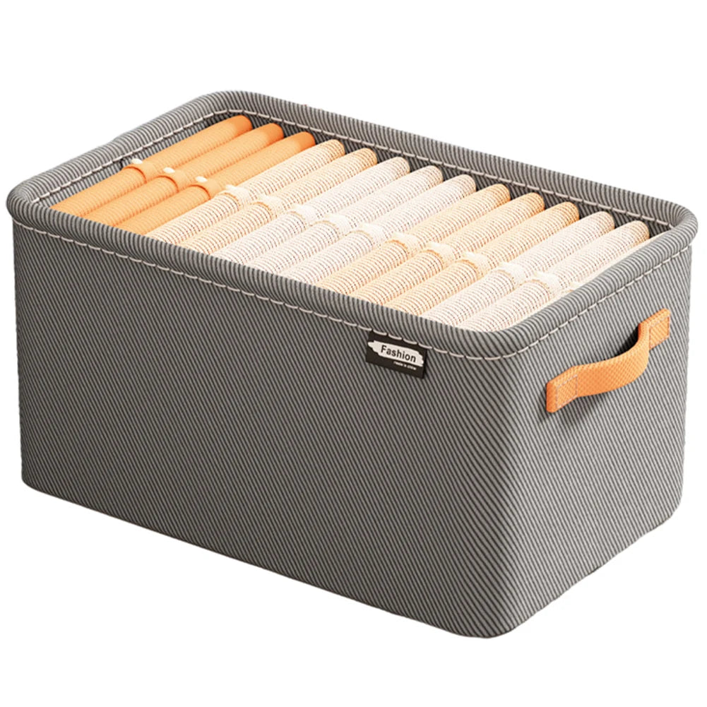 Clothes Organizer Trousers Clothes Jeans Storage Box Wardrobe Clothes Organizer Underwear Bra Socks Artifact Compartment Box