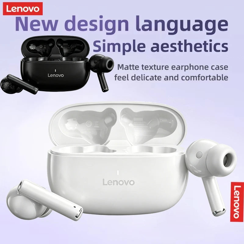 Lenovo TA210 TWS Wireless Bluetooth 5.3 Earphones Gaming Low Latency Dual Mode Music Earbuds Sports In-Ear Headset With Mic New