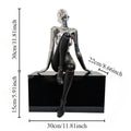 Modern Figurines Minimalism Art Miniatures Luxury Creative Ornaments for Bedroom Aesthetic Room Decor Original and Funny Gifts