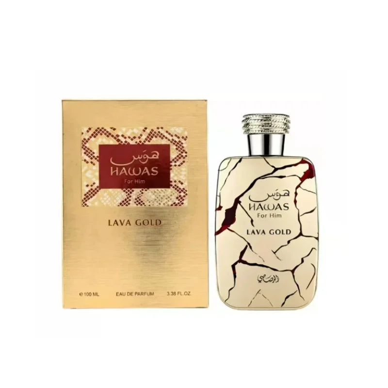 Rasasi Hawas for Him Men's Eau De Parfum – Middle Eastern Fragrance | Hawas Ice | Hawas Elixir Women's Perfume