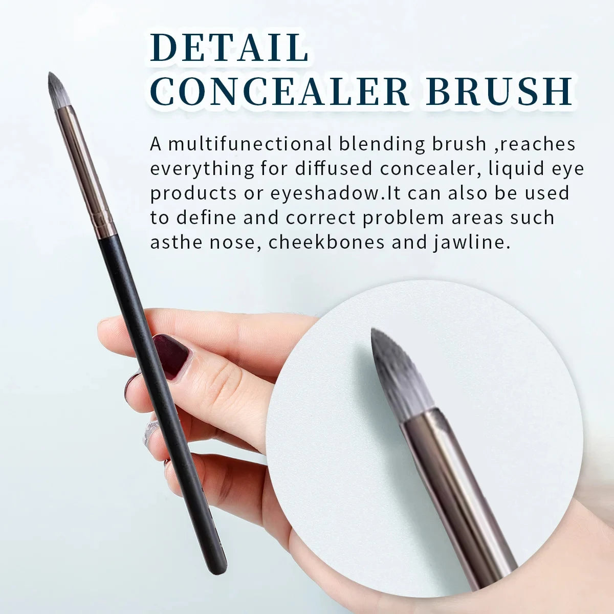 Makeup Brushes Foundation Loose Powder Concealer Blending Blush Brush Professional Cosmetic Beauty Makeup Tool