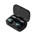9D Stereo Surround Sound Bluetooth Earphones Sports In-Ear Wireless Headphones Featuring LED Digital Battery Display