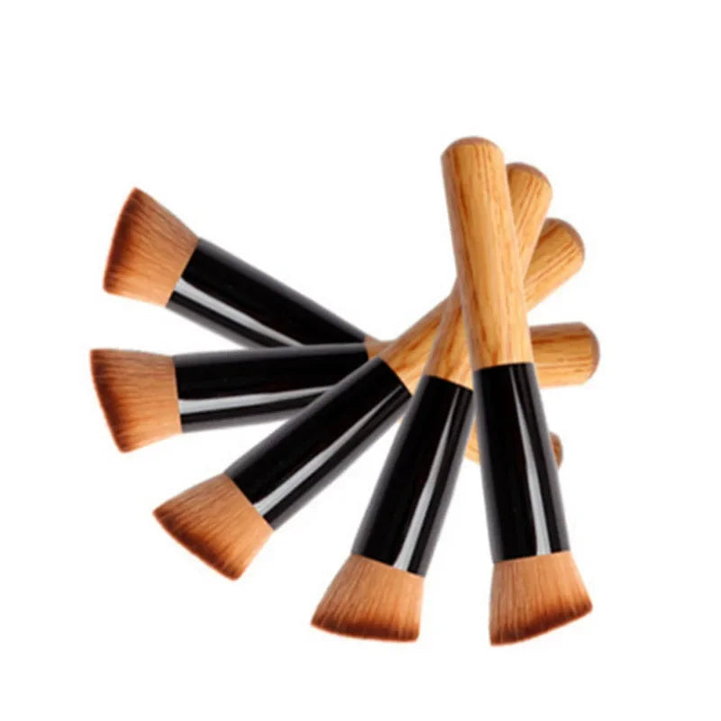 Foundation Brush Makeup Brushes Synthetic Hair Liquid Blending Mineral Powder Loose Powder Cosmetics 1pcs