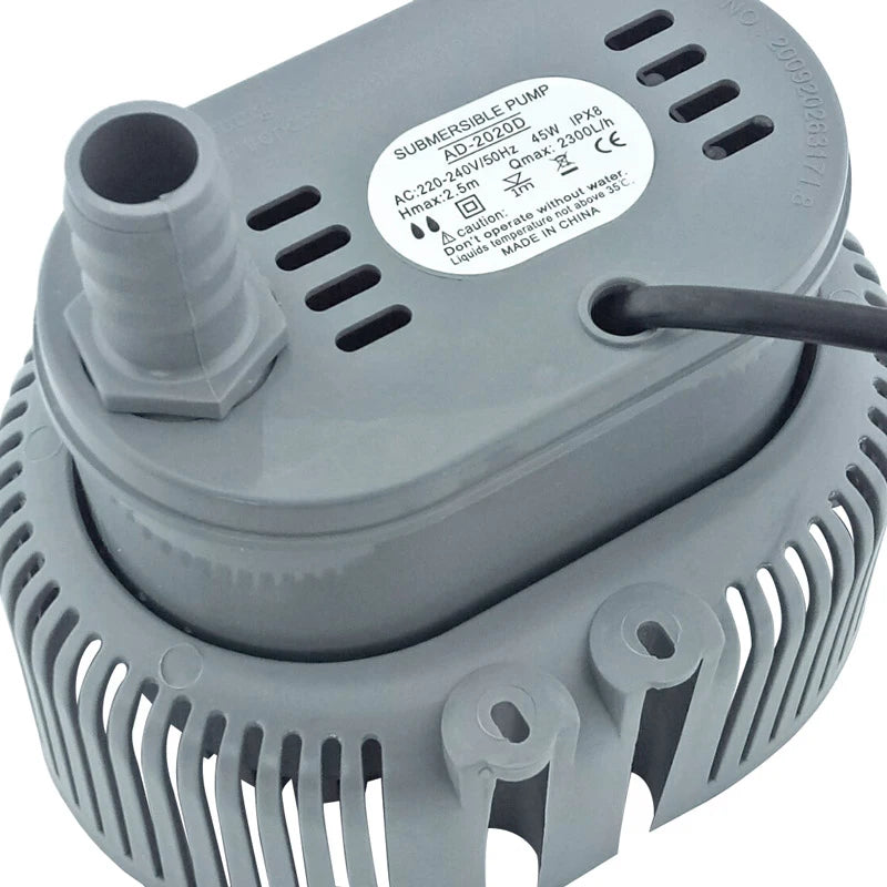 Submersible Pump AC 380V 220V Environmental Protection Air Conditioning Water Pump 45W 70W Cold Air Fan Water Pump