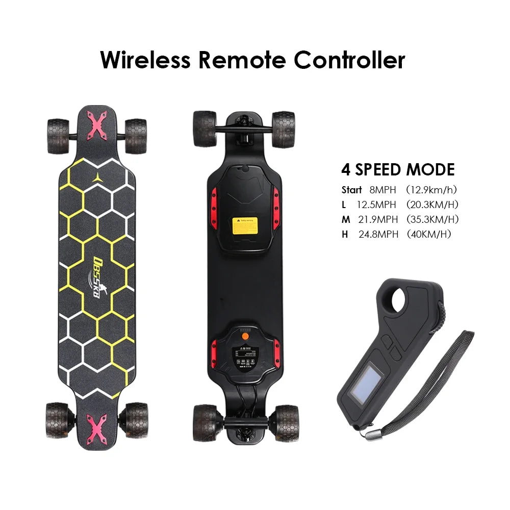 Christmas Best Gift Chinese Skateboard Girl 5000mAh 10S2P Electric Skate Board with Remote Controller Skateboard Electric