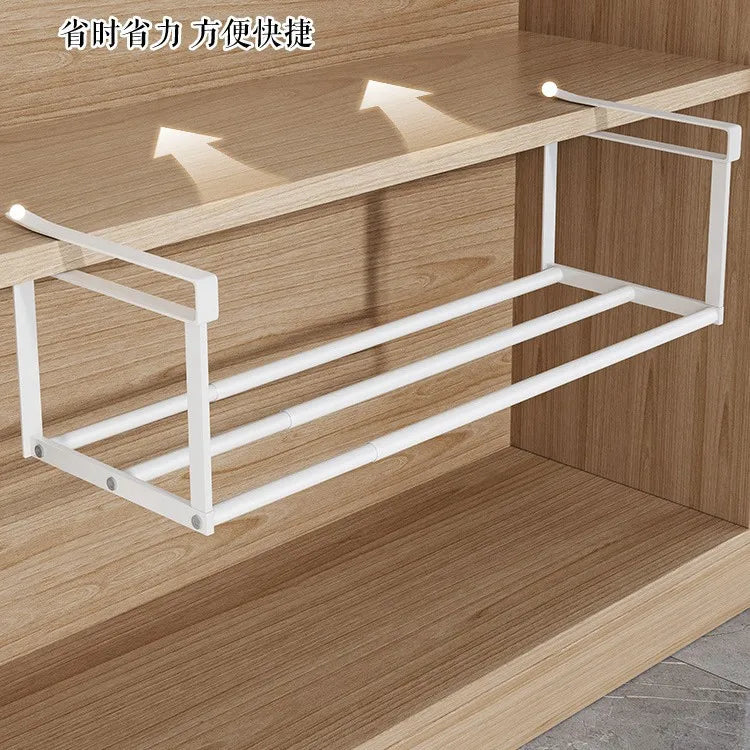 Homeware Storage Organizer Cabinet Multi-Layer Partition Retractable oe Ra under Hanging elf Space Dividers Expandable