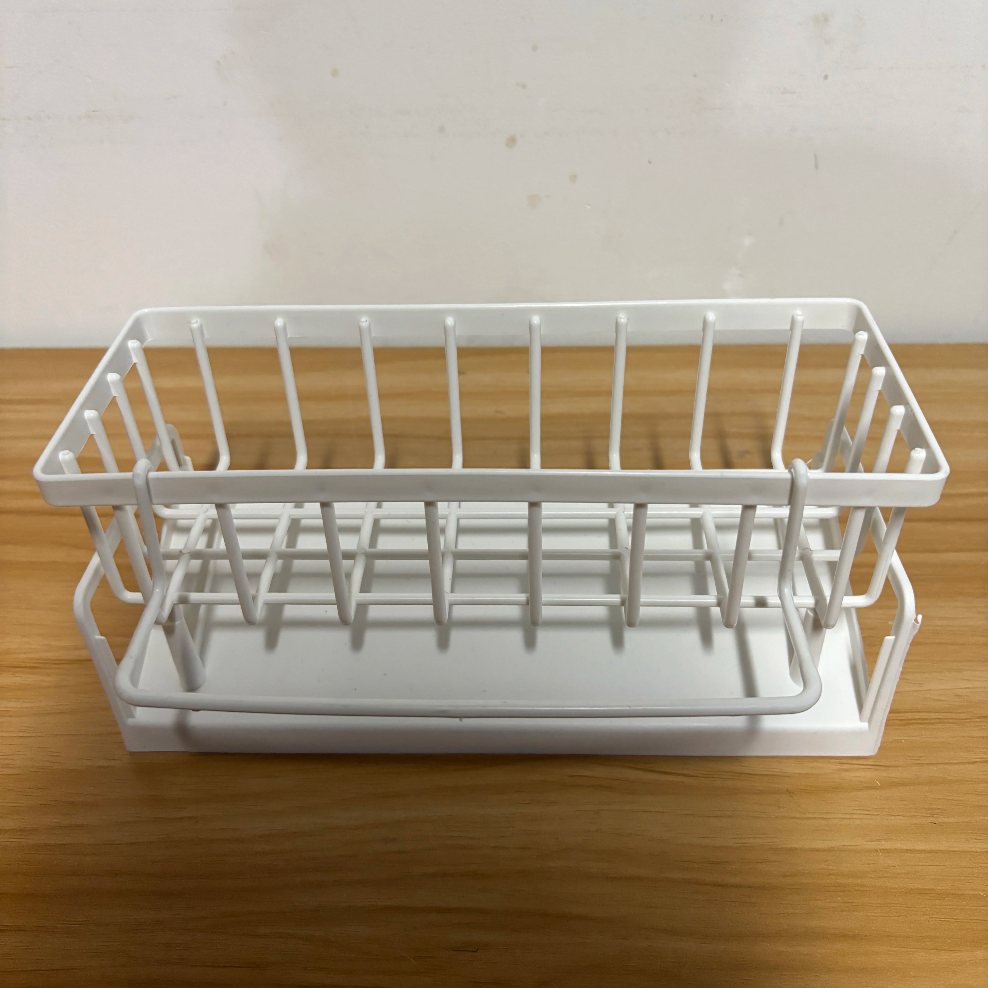 Kitchen Spice Storage Shelf with Drainage Rack, Installation Sink Organizer, Tap-Mounted Shelf for Home Kitchen Accessories
